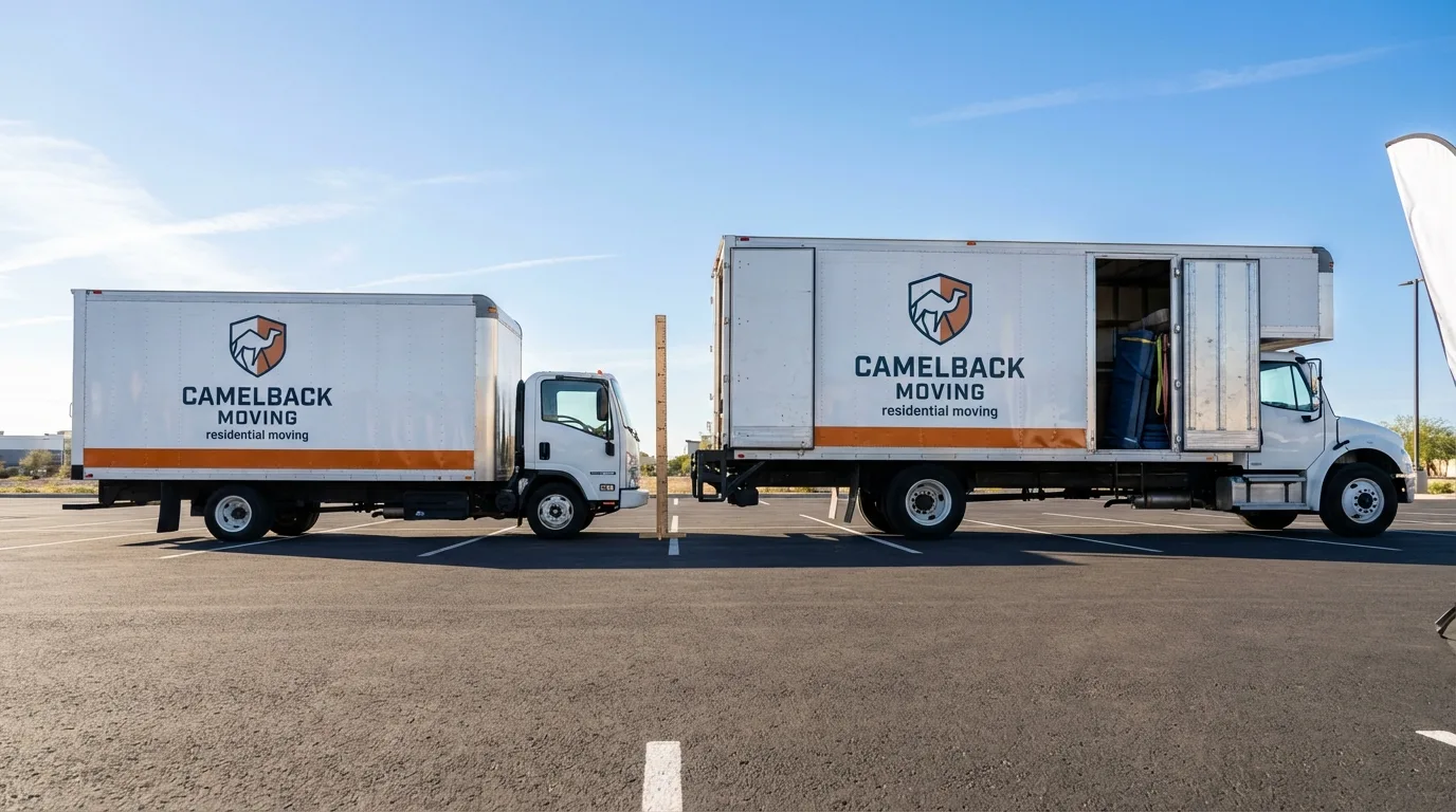 Moving truck size capacity guide in Lebanon Junction